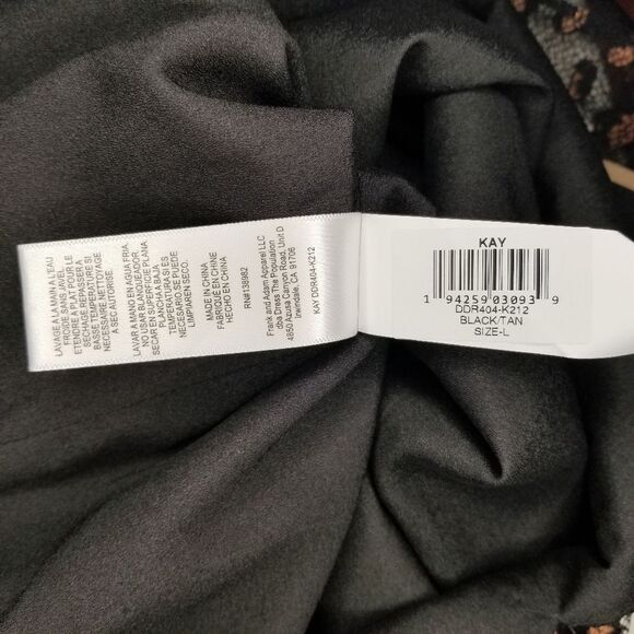 Dress The Population Black and Tan Kay Lace Sheath Cocktail Dress - Picture 4 of 7